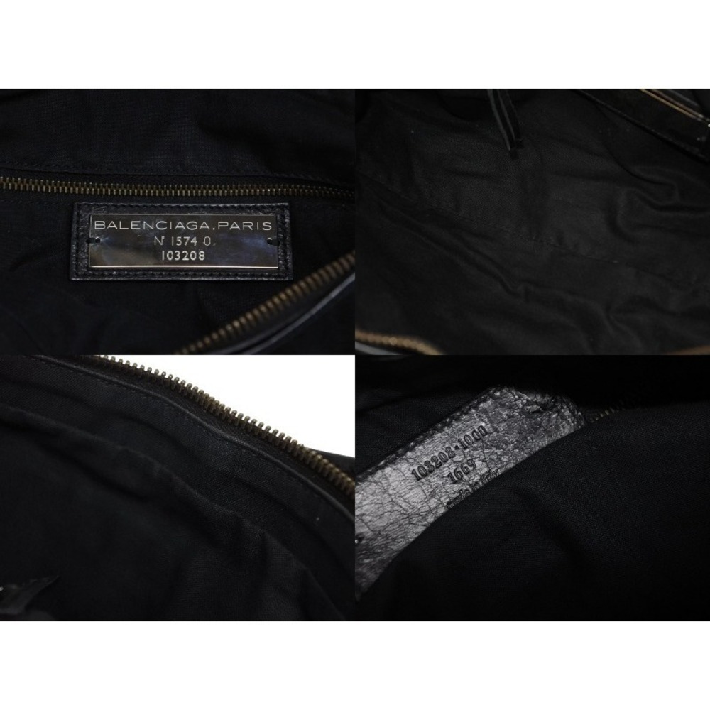 Balenciaga First Leather Bag The Handbag Shoulder Black - Picture 9 of 9
